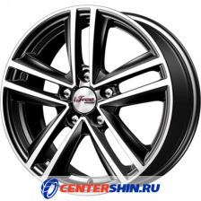 Колесный диск IFREE Катар 6.5х16/5х112 D57.1 ET40 Блэк джек